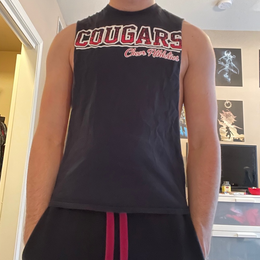 Cheer Athletics Cougars cut off